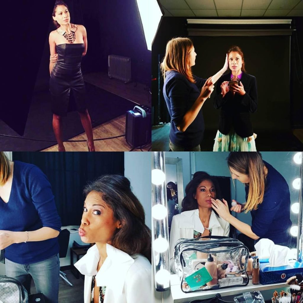 Seance shooting photo et vidéo à Paris dans le studio - Studio Sténopé